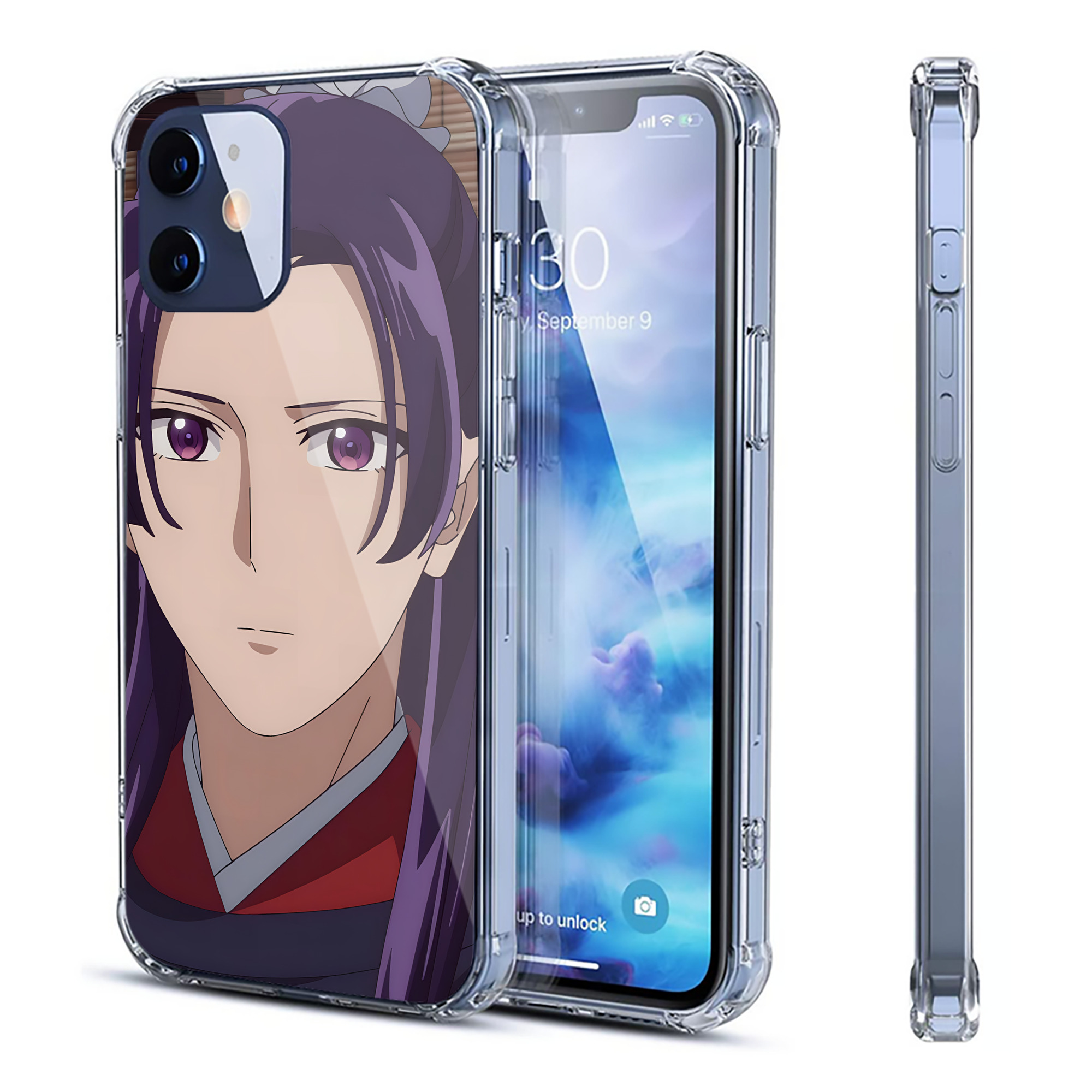（画像用） 薬屋のひとりごと The Apothecary Diaries 【iPhone 12シリーズ対応】透明スマホケース（クリアソフトケース）